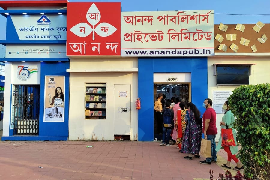 Stall of Ananda Publishers in book fair