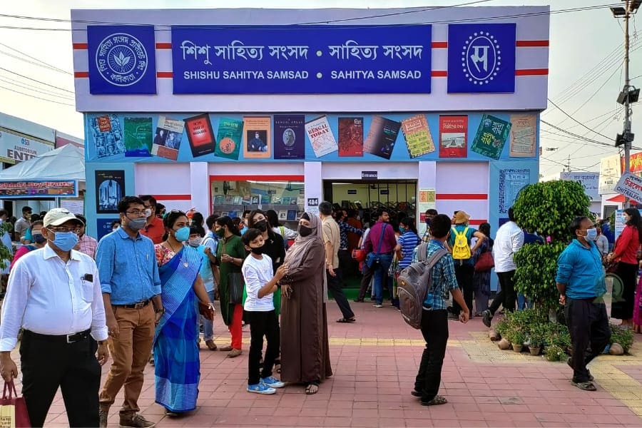 stall of shishu sahitya samsad in Kolkata book fair