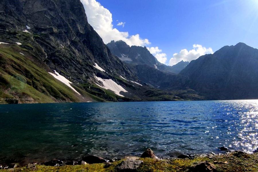 Vishnusar Lake in Kashmir