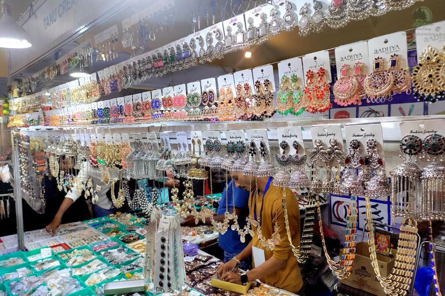 Fancy jewellery in trade fair Kolkata
