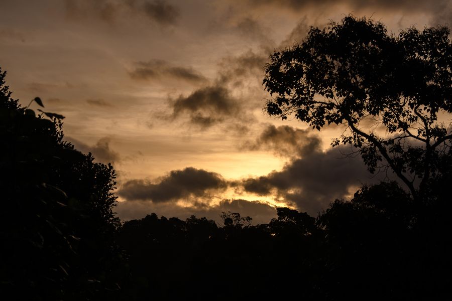 Evening Sky at Coorg, Karnataka